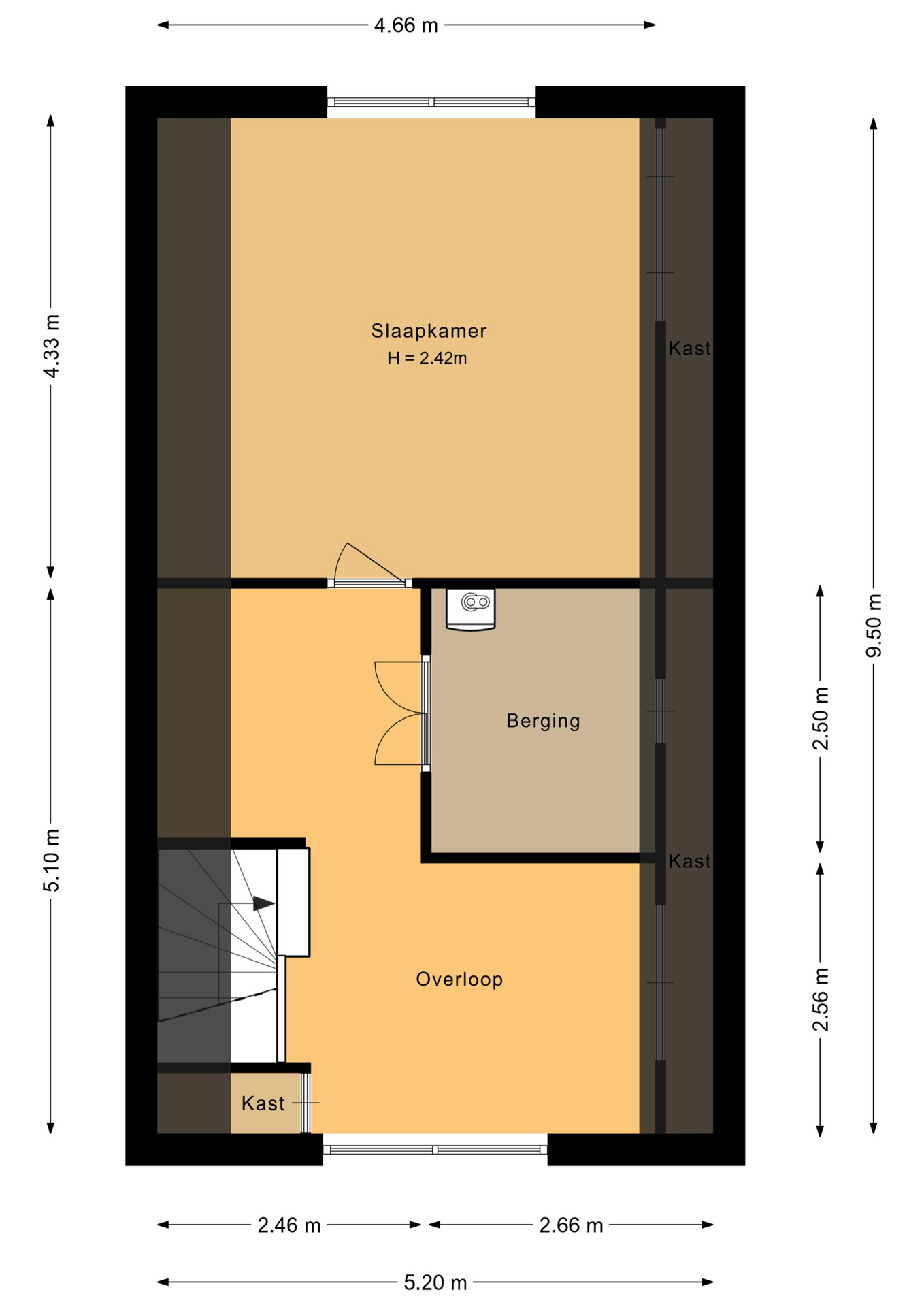 Archipel 13 11 - 8224 GA - lelystad-plattegrond-3